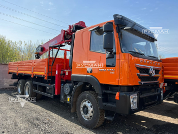 Бортовой HONGYAN C500 с КМУ HORYONG HRS217