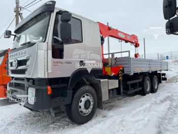 Бортовой IVECO-Hongyan с КМУ KANGLIM KS1256G-II