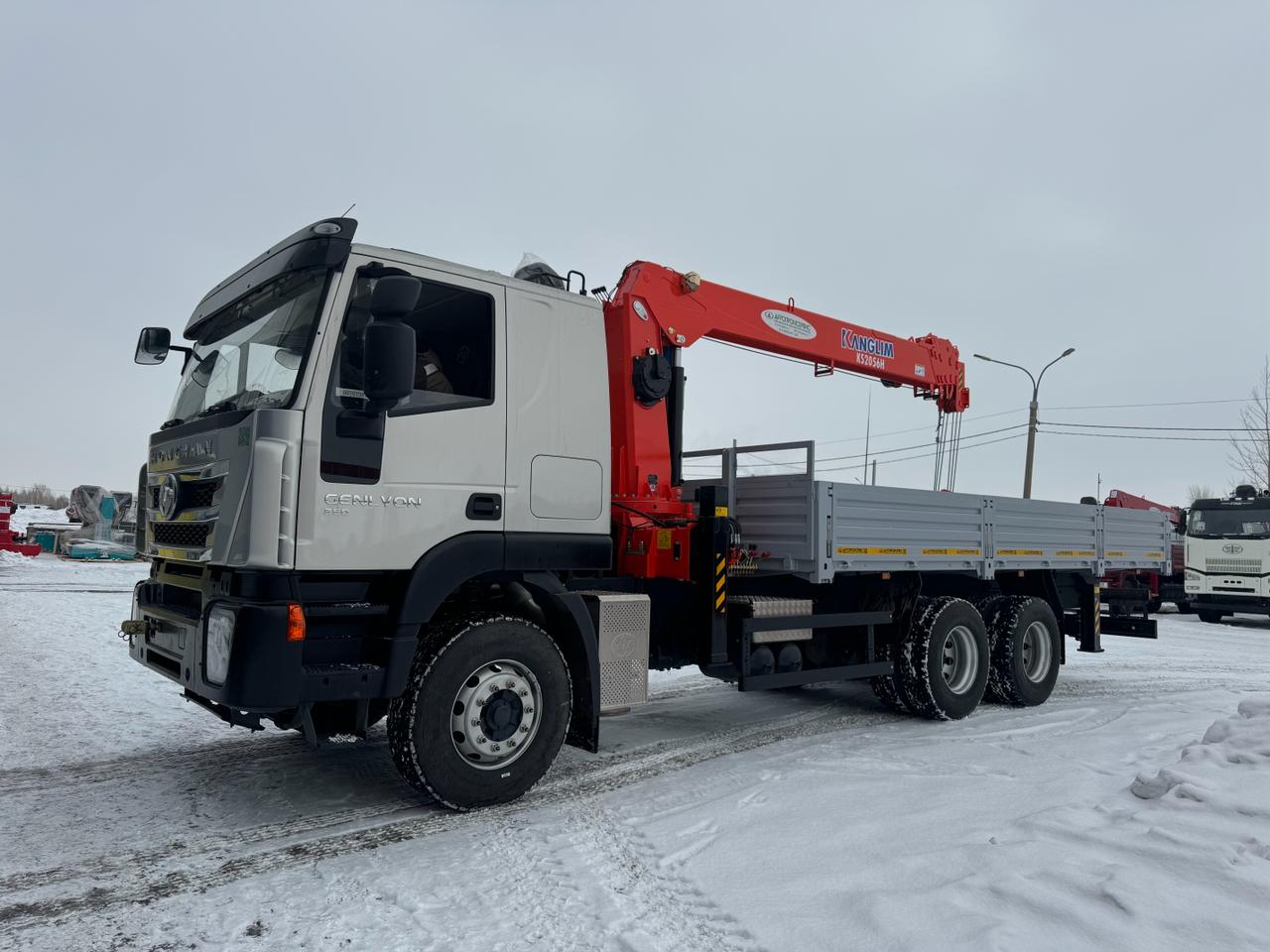 Бортовой IVECO-Hongyan с КМУ KANGLIM KS2056H